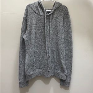 gray comfortable sweater